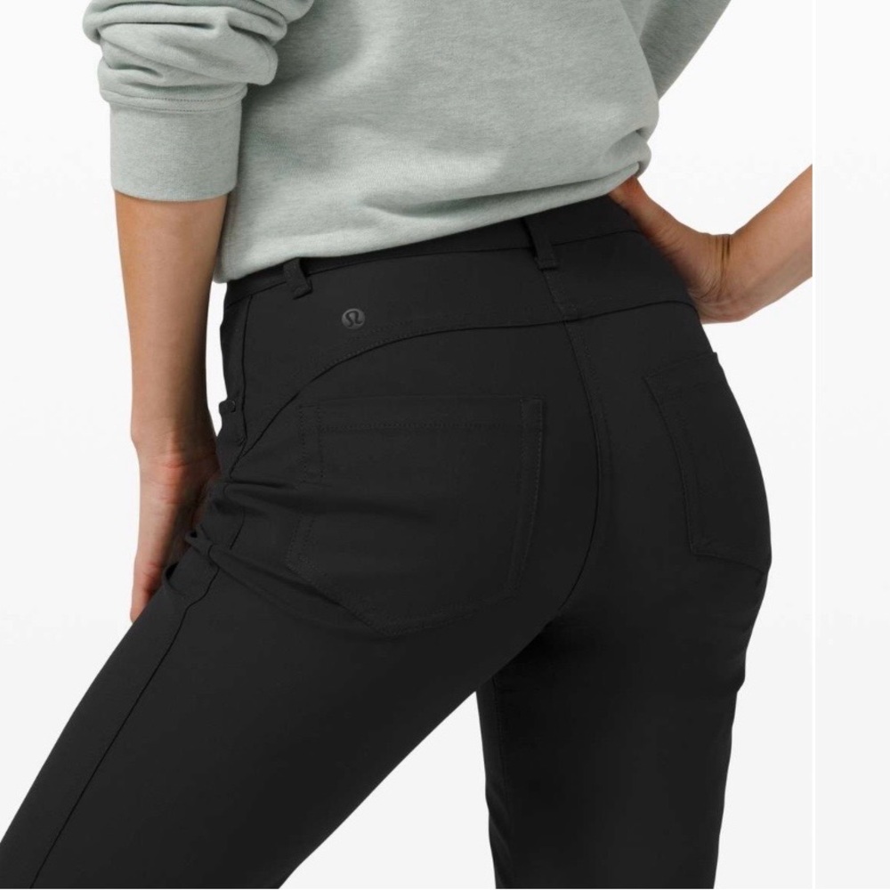 Lululemon Black City Sleek Slim Fit Pants